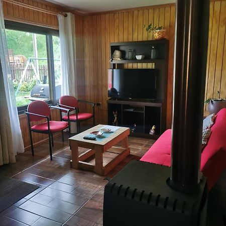 Borde Rio Coyhaique Cabana Y Tinaja Eksteriør billede